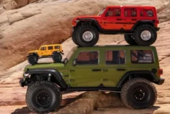 SCX6 JEEP JLU WRANGLER BRUSHLESS - RTR CRAWLER 1:6 - VERDE
