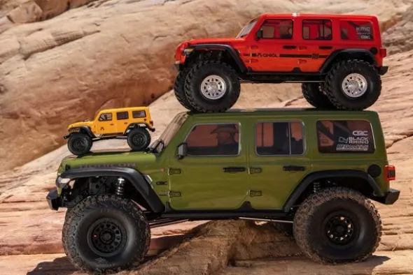 SCX6 JEEP JLU WRANGLER BRUSHLESS - RTR CRAWLER 1:6 - VERDE