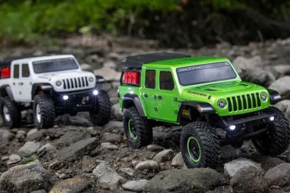 SCX24 JEEP JT GLADIATOR - RTR ROCK CRAWLER 1:24 - VERDE
