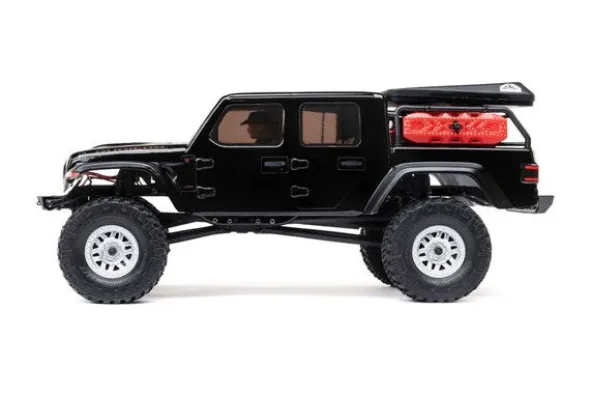 SCX24 JEEP JT GLADIATOR - RTR ROCK CRAWLER 1:24 - NERO