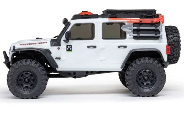 SCX30 JEEP WRANGLER JLU 4X4 - RTR CRAWLER 1:30 - BIANCO