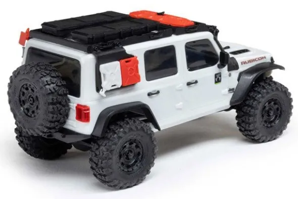 SCX30 JEEP WRANGLER JLU 4X4 - RTR CRAWLER 1:30 - BIANCO