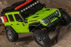 SCX30 JEEP WRANGLER 4X4 JLU - RTR CRAWLER 1:30 - VERDE