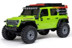 SCX30 JEEP WRANGLER 4X4 JLU - RTR CRAWLER 1:30 - VERDE