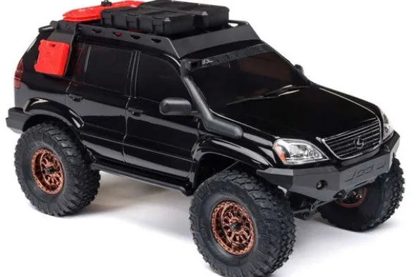 SCX24 LEXUS GX 470 4X4 - RTR CRAWLER 1:24 - NERO