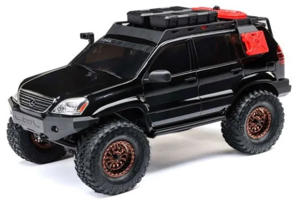 SCX24 LEXUS GX 470 4X4 - RTR CRAWLER 1:24 - NERO