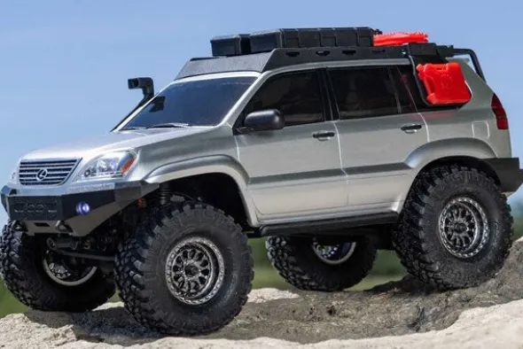 SCX24 LEXUS GX 470 4X4 - RTR CRAWLER 1:24 - SILVER