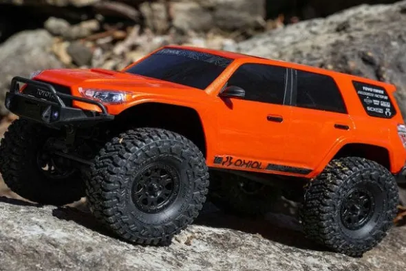 SCX24 TOYOTA 4RUNNER 4X4 - RTR CRAWLER 1:24 - ORANGE