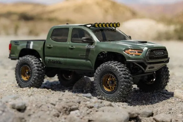 SCX30 TOYOTA TACOMA TRD PRO EXTREME4X4 - RTR CRAWLER 1:30 - VERDE