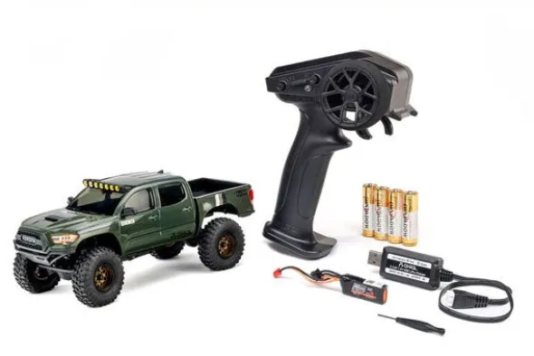 SCX30 TOYOTA TACOMA TRD PRO EXTREME4X4 - RTR CRAWLER 1:30 - VERDE