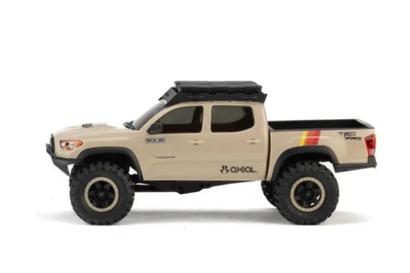 SCX30 TOYOTA TACOMA TRD PRO EXTREME4X4 - RTR CRAWLER 1:30 - SABBIA