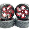 SET GOMME SPEEDGRIP INCOLLATE SU CERCHI DEVIL - STRADALI CON CERCHIO - 4 PEZZI