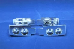 SET PARABOLE CROMATE FARI PER FIAT 131 - EZRL2348