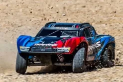 SLASH 4WD VX3 BRUSHLESS - RTR SHORT COURSE 1:10 - ROSSO/BLU