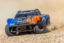 SLASH 4WD VX3 BRUSHLESS - RTR SHORT COURSE 1:10 - ARANCIO/BLU