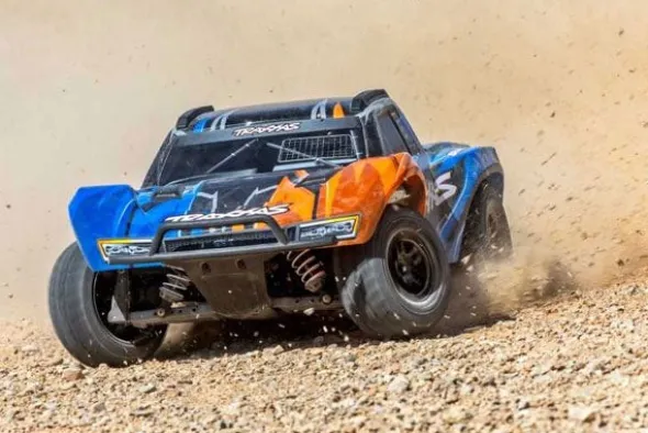 SLASH 4WD VX3 BRUSHLESS - RTR SHORT COURSE 1:10 - ARANCIO/BLU