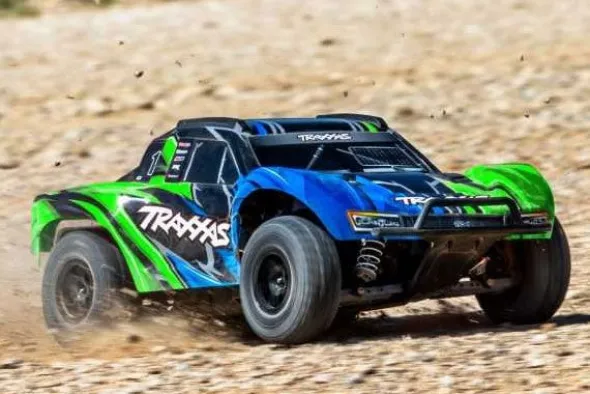 SLASH 4WD VX3 BUSHLESS - RTR SHORT COURSE 1:10 - VERDE/BLU