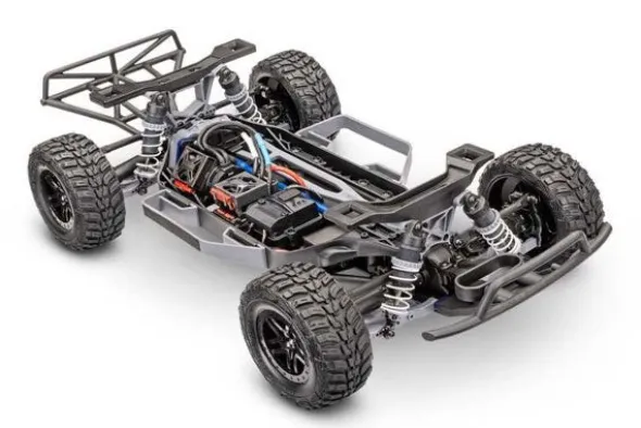 SLASH 4WD VX3 BUSHLESS - RTR SHORT COURSE 1:10 - VERDE/BLU