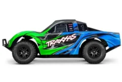 SLASH 4WD VX3 BUSHLESS - RTR SHORT COURSE 1:10 - VERDE/BLU