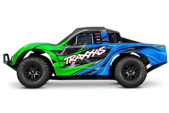 SLASH 4WD VX3 BUSHLESS - RTR SHORT COURSE 1:10 - VERDE/BLU