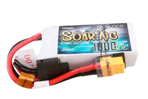 SOARING BATTERIA LIPO 2S 7.4V-1000-30C G-TECH (XT60)