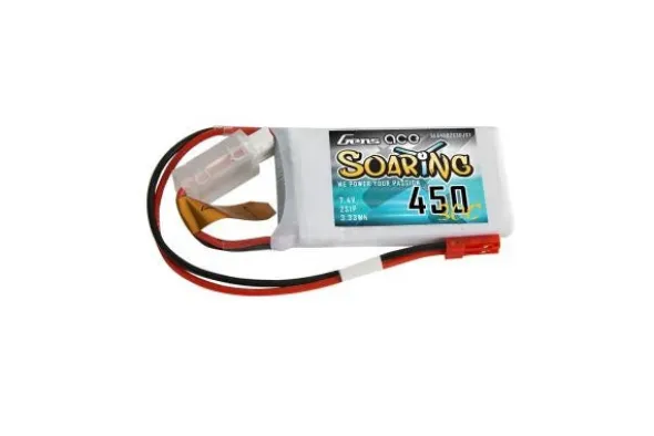 SOARING BATTERIA LIPO 2S 7.4V-450-30C (JST)