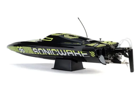 SONICWAKE V3 36" - RTR MOTOSCAFO - NERO