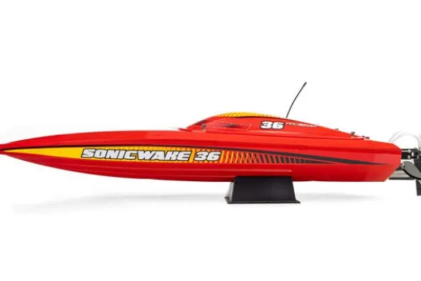 SONICWAKE V3 36" - RTR MOTOSCAFO - ROSSO