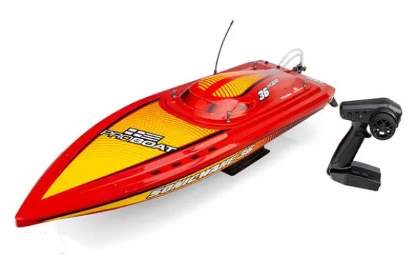 SONICWAKE V3 36" - RTR MOTOSCAFO - ROSSO