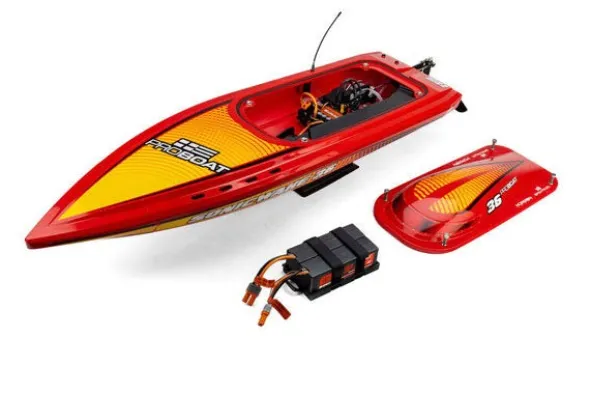 SONICWAKE V3 36" - RTR MOTOSCAFO - ROSSO