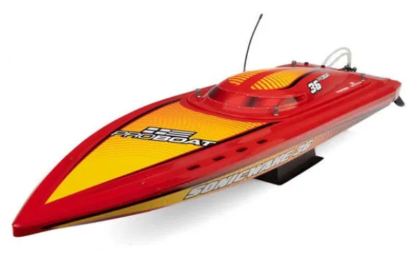 SONICWAKE V3 36" - RTR MOTOSCAFO - ROSSO