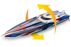 SPARTAN SR - MOTOSCAFO BRUSHLESS TSM - ROSSO