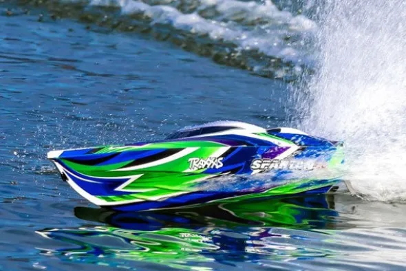 SPARTAN SR - MOTOSCAFO BRUSHLESS TSM - VERDE