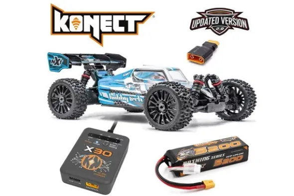 SPIRIT NXT EVO RR 2.0 PACK - RTR BUGGY 1:8 - BLU