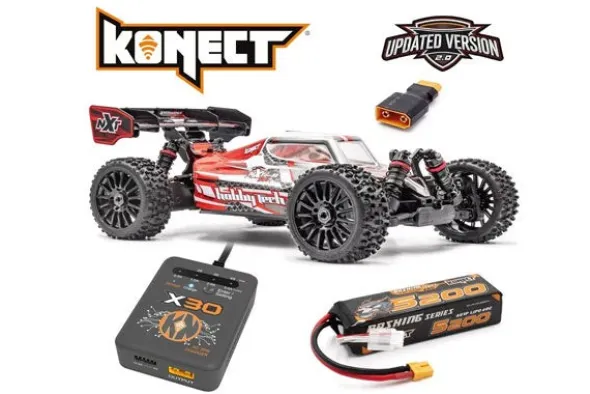 SPIRIT NXT EVO RR 2.0 PACK - RTR BUGGY 1:8 - ROSSO