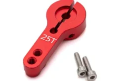 SQUADRETTA ALLUMINIO 25 DENTI - ROSSO