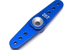 SQUADRETTA ALLUMINIO DOPPIO BRACCIO 25 DENTI - BLU
