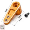 SQUADRETTA SERVOCOMANDO IN ALLUMINIO 25T ARANCIO - HTR-1930026-OR