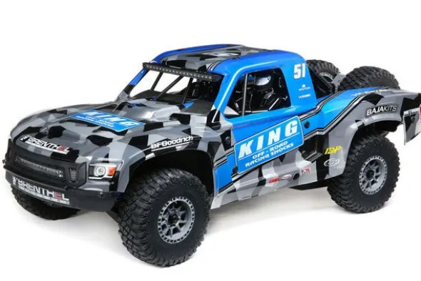 SUPER BAJA REY - RTR SHORT COURSE 1:6 - BLU "KING SHOCKS"