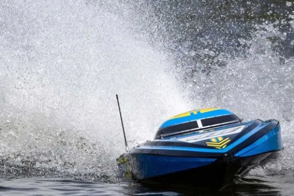 SUPER SONICWAKE 48" 8S - RTR MOTOSCAFO - BLU