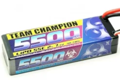 TEAM CHAMPION BATTERIA LIPO 2S 7,4V 5500MAH 55C [DEANS]