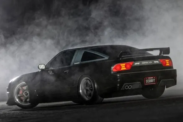 4-TEC DRIFT NISSAN 240SX - RTR ON-ROAD 1:10 - NERO