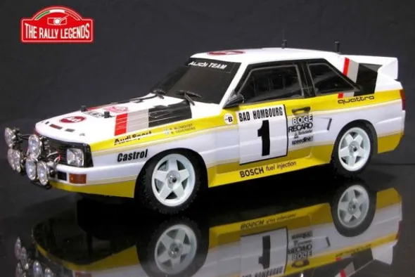 THE RALLY LEGENDS - AUDI QUATTRO 1985 - RTR RALLY 1:10