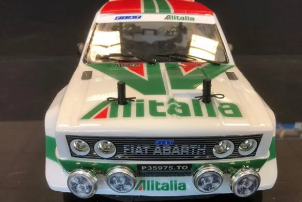 THE RALLY LEGENDS - FIAT 131 ABARTH ALITALIA- RTR RALLY 1:10