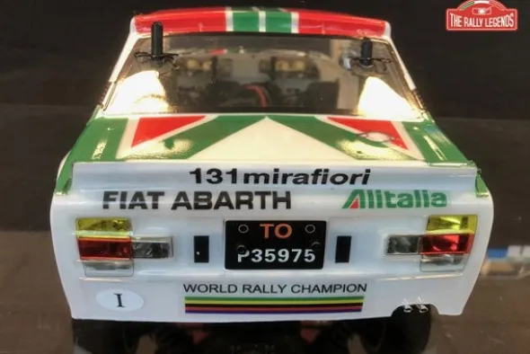 THE RALLY LEGENDS - FIAT 131 ABARTH ALITALIA- RTR RALLY 1:10
