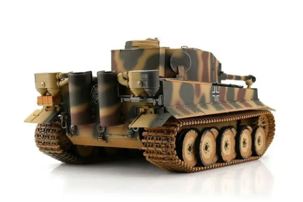 TIGER 1 EARLY VERSION - PALLINI 1:16 CINGOLI IN METALLO - MIMETICO
