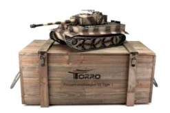 TIGER 1 LATE VERSION - INFRAROSSI 1:16 - DESERT - FUMO CANNONE