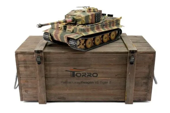 TIGER 1 LATE VERSION - INFRAROSSI 1:16 - MIMETICO - FUMO CANNONE