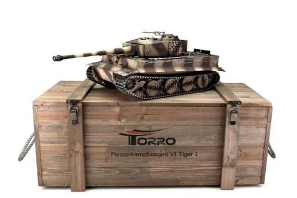 TIGER 1 LATE VERSION - PALLINI 1:16 - MIMETICO - FUMO CANNONE