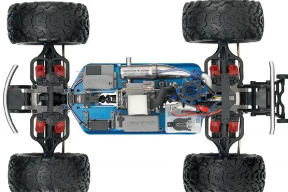 T-MAXX 3.3 - 4WD NITRO - RTR MONSTER TRUCK 1:10 - ROSSO